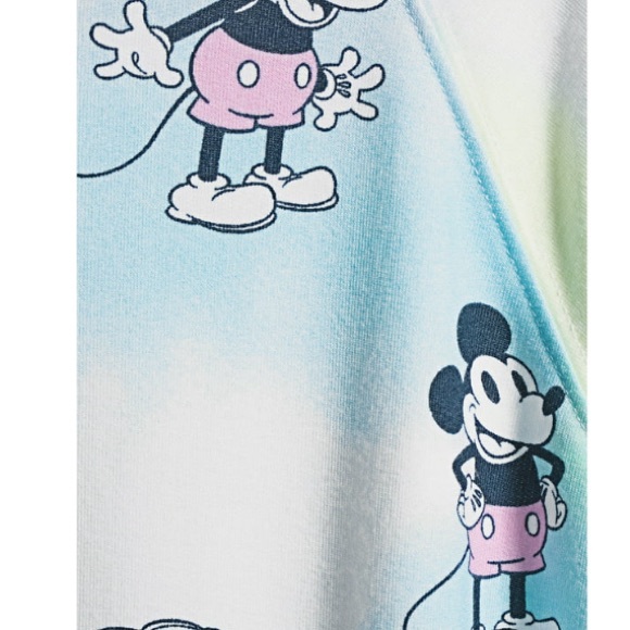 Disney Mickey Mouse All Over Print Long Sleeve Pajama Sleep/ Lounge Set | XL - Picture 8 of 15